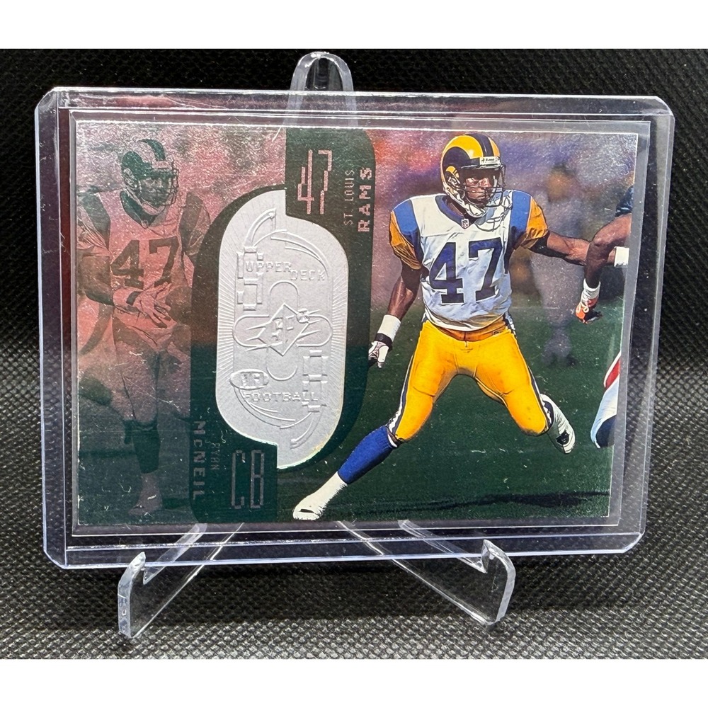 1998 Upper Deck SPx Finite Ryan McNeil Rams #71 Serial 0001/7600 NM+